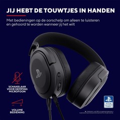 Trust GXT 498 FORTA Kablet Høretelefoner Sort